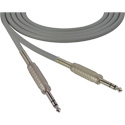 Photo of Sescom SC15SZSZGY Audio Cable Canare Star-Quad 1/4 TRS Balanced Male to 1/4 TRS Balanced Male Gray - 15 Foot