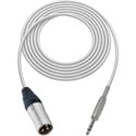 Photo of Sescom SC15XSZWE Audio Cable Canare Star-Quad 3-Pin XLR Male to 1/4 TRS Balanced Male White - 15 Foot