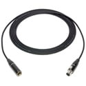 Photo of Sescom SC1T4TJ4 4-Pin Mini XLR Male to Female Sub-miniature Audio Extension Cable  - 1 Foot