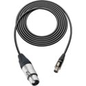 Photo of Sescom SC1XJTJ3 Audio Cable Canare L-2B2AT 3-Pin XLR Female to 3-Pin Mini XLR Female - 1 Foot