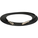 Photo of Sescom Audio Cable Canare Star-Quad 1/4 TRS Balanced Female to 3.5mm TRS Balanced Male Black - 20 Foot