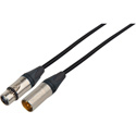 Photo of Sescom SC25XXJ-EMC Audio Cable Canare Star-Quad RF-Protected 3-Pin XLR Male to RF-Protected 3-Pin XLR Female - 25 Foot