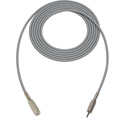 Photo of Sescom SC3MZMJZGY Audio Cable Canare Star-Quad 3.5mm TRS Male to Female Grey - 3 Foot