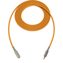 Photo of Sescom SC3MZMJZOE Audio Cable Canare Star-Quad 3.5mm TRS Male to Female Orange - 3 Foot