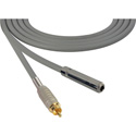 Photo of Sescom SC3SJR Audio Cable Canare Star-Quad 1/4-Inch TS Mono Female to RCA Male - Grey - 3 Foot