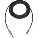 Photo of Sescom Audio Cable Canare Star-Quad 1/4 TS Mono Male to 3.5mm TS Mono Male - Black - 3 Foot