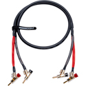Sescom Audiophile Speaker Cable Canare 4S11 Banana Plug to Banana Plug - 6 Foot