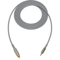 Photo of Sescom SC50MR Audio Cable Canare Star-Quad 3.5mm TS Mono Male to RCA Male - Grey - 50 Foot