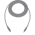 Photo of Sescom SC50MRJ Audio Cable Canare Star-Quad 3.5mm TS Mono Male to RCA Female - Grey - 50 Foot