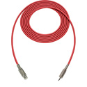 Photo of Sescom SC50MRJ Audio Cable Canare Star-Quad 3.5mm TS Mono Male to RCA Female - Red - 50 Foot