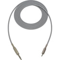 Photo of Sescom Audio Cable Canare Star-Quad 1/4 TRS Balanced Male to 3.5mm TRS Balanced Male - Grey - 50 Foot