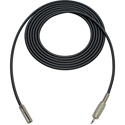 Photo of Sescom Audio Cable Canare Star-Quad 3.5mm TS Mono Male to 3.5mm TS Mono Female - Black - 6 Foot