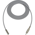 Photo of Sescom SC6MMJ Audio Cable Canare Star-Quad 3.5mm TS Mono Male to 3.5mm TS Mono Female - Grey - 6 Foot