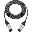 Photo of Sescom Audio Cable Canare Star-Quad 3-Pin XLR Male to 3-Pin XLR Male - Black - 6 Foot