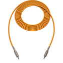 Photo of Sescom Audio Cable Canare Star-Quad 3.5mm TRS Balanced Male to 3.5mm TRS Balanced Male - Orange - 75 Foot