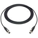 Photo of Sescom 4-Pin Mini XLR Female to Female Sub-miniature Audio Extension Cable - 75 Foot