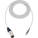 Photo of Sescom SC75XM Audio Cable Canare Star-Quad 3-Pin XLR Male to 3.5mm TS Mono Male - White - 75 Foot