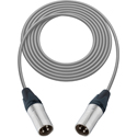 Photo of Sescom SC75XX Audio Cable Canare Star-Quad 3-Pin XLR Male to 3-Pin XLR Male - Grey - 75 Foot