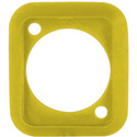 Photo of Neutrik SCDP-4 Sealing Gasket for D-size Connectors - Each - Yellow