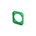 Photo of NEUTRIK SCDP-FX-5 Sealing Gasket - EPDM for use with D Size Chassis Connectors - IP65 and UV Resistant - Green