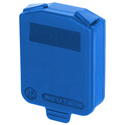 Photo of Neutrik SCDX-6 D-size Hinged Cover (Blue)