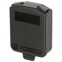 Photo of Neutrik SCDX D-size Hinged Cover - Black