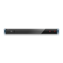 Science Image Flow Edge 1-Channel Rackmount Up/Down/Cross Converter with Fiber TX/RX and Analog Audio In/Out