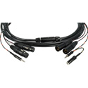 Photo of Sescom SCMIX-25 ENG Camera Field Breakaway Cable for Field Mixers 2-Channel XLR w/ Monitor Out - 25 Foot