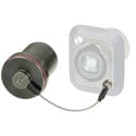 Neutrik SCNO-FDW-A Protection Cover for D-series opticalCON Receptacles - Black