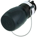 Photo of NEUTRIK SCNO4SX-A Black Chrome Plating/SM PC/Front Shell Replacement for opticalCON QUAD