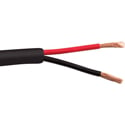Structured Cable 14/2OFC 2-Conductor 14 AWG Stranded Copper In-Wall Speaker Cable - 500 Feet Black