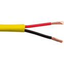 Structured Cable 14/2SP 2-Conductor 14 AWG 41-Strand Copper Contractor Speaker Cable - 500 Feet Yellow