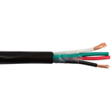 Photo of Structured Cable 14/4SP ProSeries 4-Conductor 14 AWG Gel-Filled Landscape/Direct Burial Speaker Cable - 1000 Feet Black