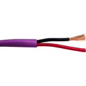 Structured Cable 16/2SP 2-Conductor 16 AWG 65-Strand Copper Contractor Speaker Cable - 1000 Feet Purple