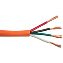 Photo of Structured Cable 16/4OFC 4-Conductor 16 AWG Stranded Copper In-Wall Speaker Cable - 500 Feet Orange