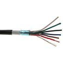 Photo of Structured Cable 18/6SHDB 6-Conductor 18 AWG Shielded Direct Burial Speaker Cable - 1000 Feet Black
