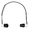Photo of Sescom Flexible Ultra-Slim 360-Degree Right Angle XLR Cable - White - 18 Inch