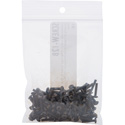 Connectronics 4-40 x 1/2 Pan Head Screws for Back Mounting of Chassis Mount Connectors - 100 Pack - Black