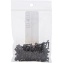 Photo of Connectronics 4-40 x 1/2 Pan Head Screws for Back Mounting of Chassis Mount Connectors - 100 Pack - Black