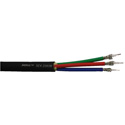 Shattuc SCV-2303R 23AWG 3 Channel Miniature Coax Video Snake Flexible and CMR HD/SDI - 2500 Foot