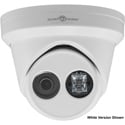 SecurityTronix ST-IP4FTD-BLK 4MP IP Fixed Lens Turret Dome Camera - Black