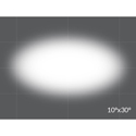 Photo of Rosco OPTI-SCULPT 10 x 30 Degree Beam Pattern for Precise Beam Sculpting - 24 Inch x 40 Inch Sheet