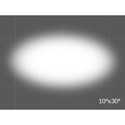 Rosco OPTI-SCULPT 10 x 30 Degree Beam Pattern for Precise Beam Sculpting - 24 Inch x 40 Inch Sheet