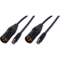 Laird SD-AUD2-01 Sound Devices Audio Cable TA3F to Standard 3-Pin XLR Male Cable - 1 Foot Pair