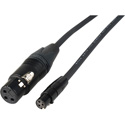 Laird Sound Devices XL-2F-Equivalent Interface Audio Cable TA3F to XLR-F - 1 Foot Pair