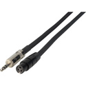 Laird SD-AUD4-01 Sound Devices Model XL-3 Type Link Cable 3.5mm Male to 3-Pin Female Mini XLR TA3F - 1 Foot