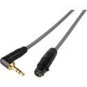 Laird SD-AUD5-01 Sound Devices Right Angle 3.5mm Plug to 3-Pin Mini-XLR TA3F Link Cable - 1 Foot