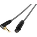 Laird Sound Devices Right Angle 3.5mm Plug to 3-Pin Mini-XLR TA3F Link Cable - 1 Foot