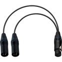 Photo of Laird Sound Devices Audio Interface Balanced Line Out Cable 5-Pin XLR Female to 2 3-Pin XLR Male - 3 Foot