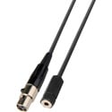 Laird Sound Devices 302 Audio Cable 3-Pin Mini-XLR TA3F to 3.5mm Female - 1 Foot